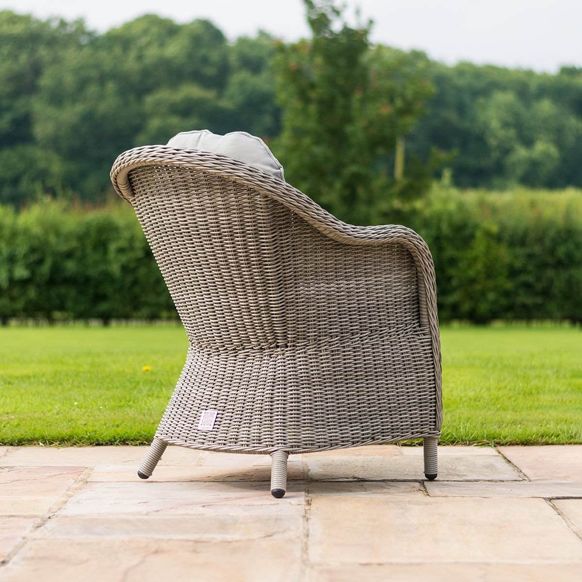 Oxford Heritage 4 Seat Round Rattan Dining Set