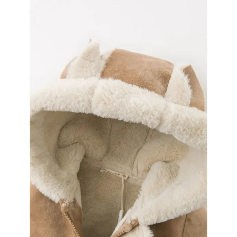 Thicken Coat Baby Warm Casual Cotton Jacket
