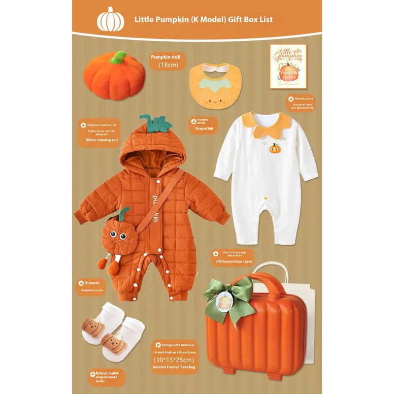 Baby Gift Package Small Pumpkin Orange Baby Spring And Autumn